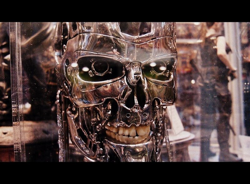 Terminator endoskeleton head