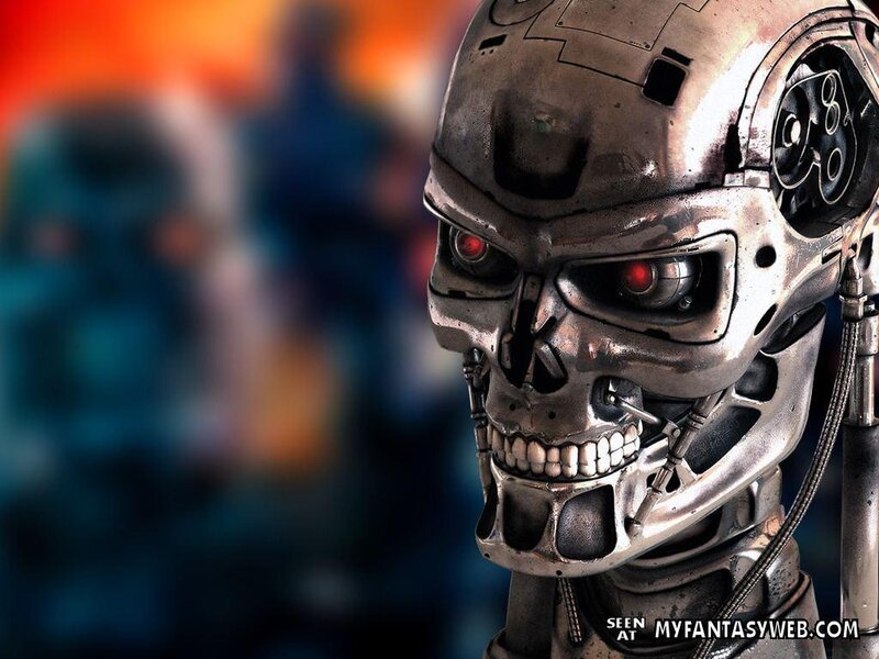 Terminator Endoskeleton — Silver