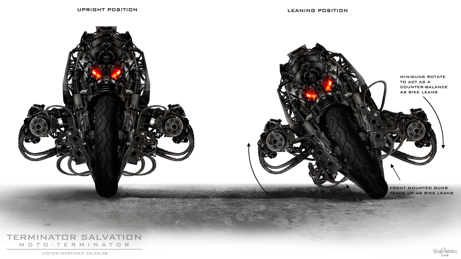 Terminator moto-concept design