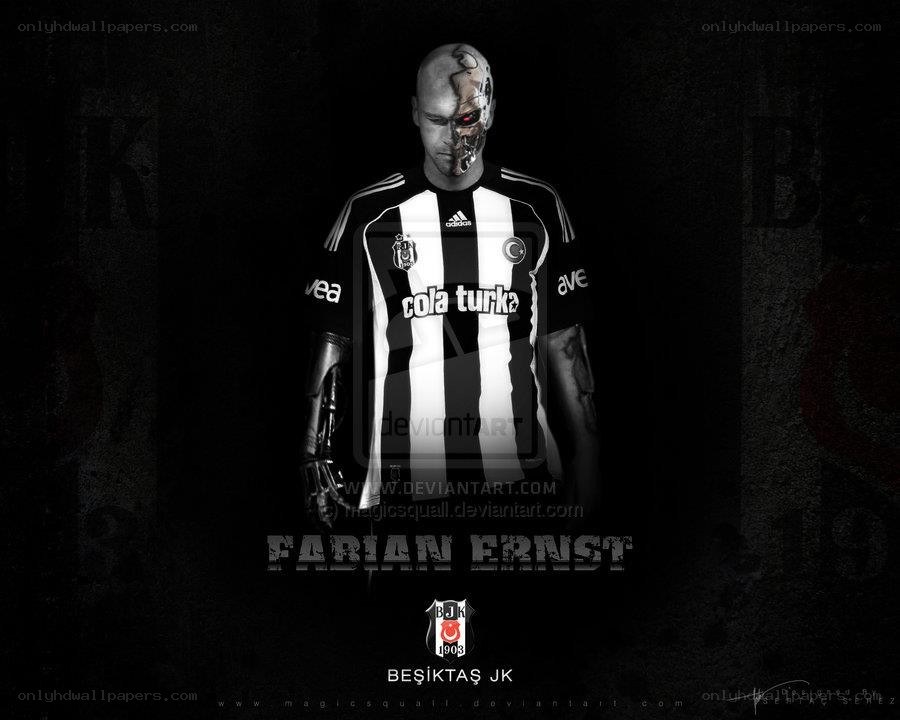 Terminator-themed football player