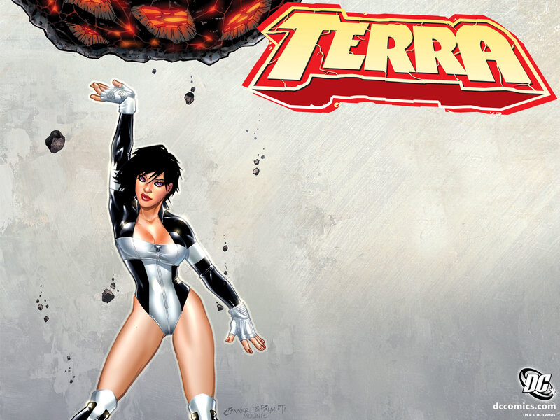 Terra comic book cover