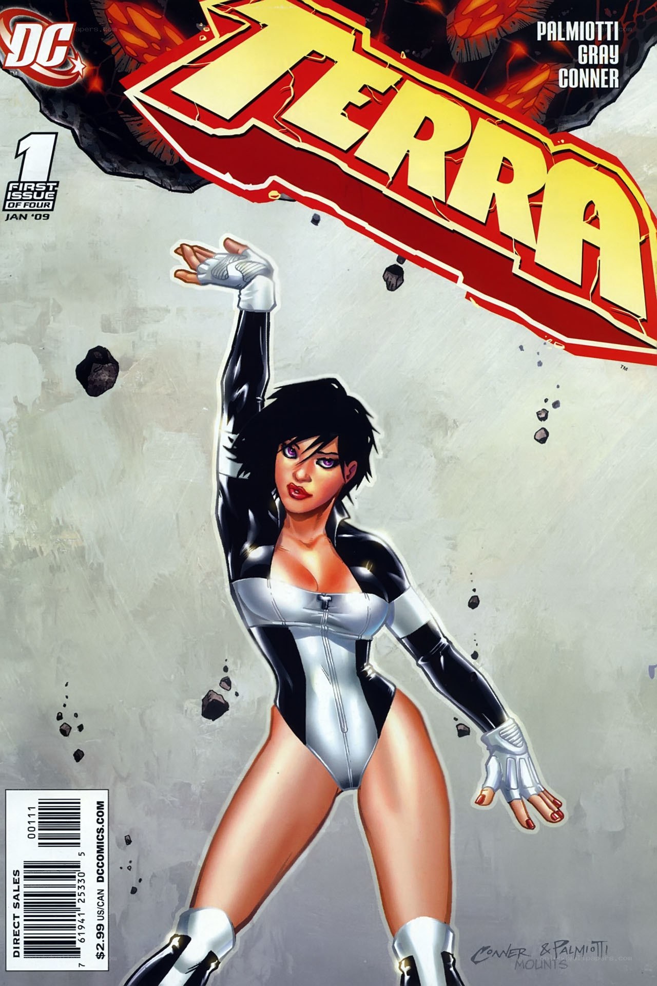 Terra comic book cover