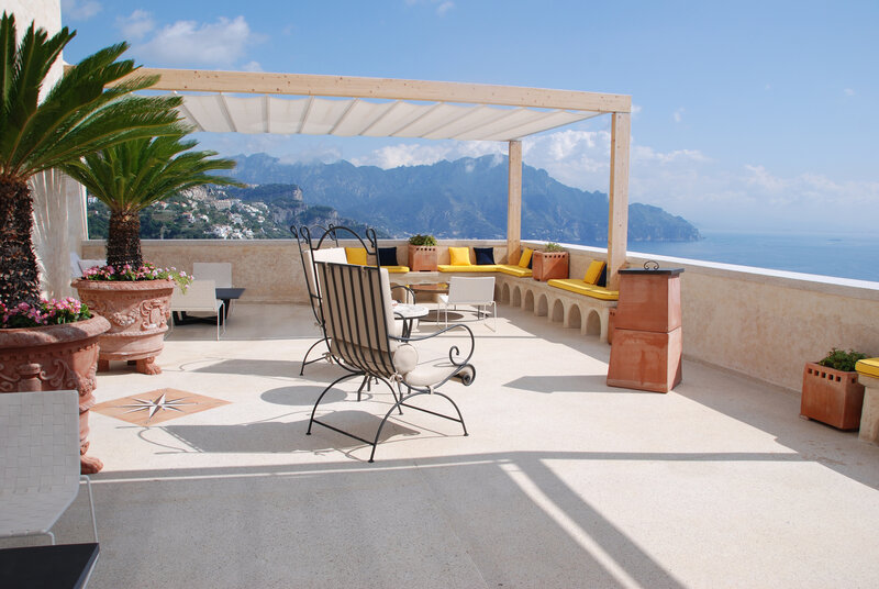 Terrace with Sea View — Beige