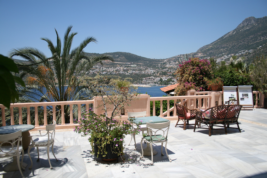 Terrace with sea view