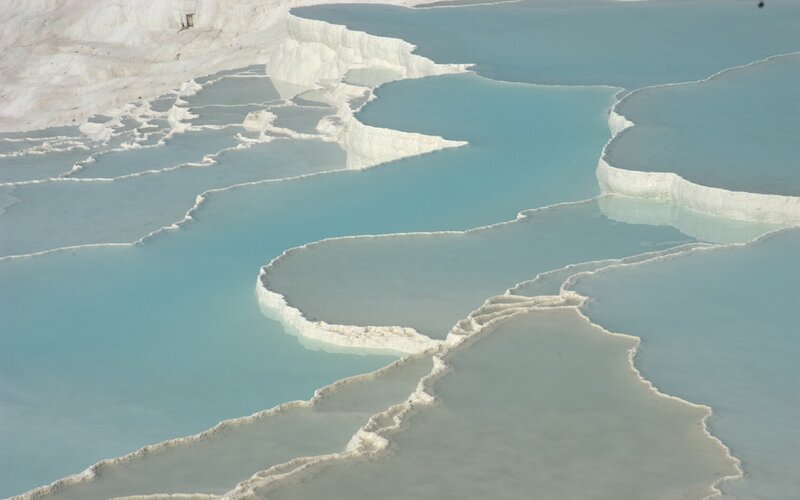 terraced pools of Pamukkale