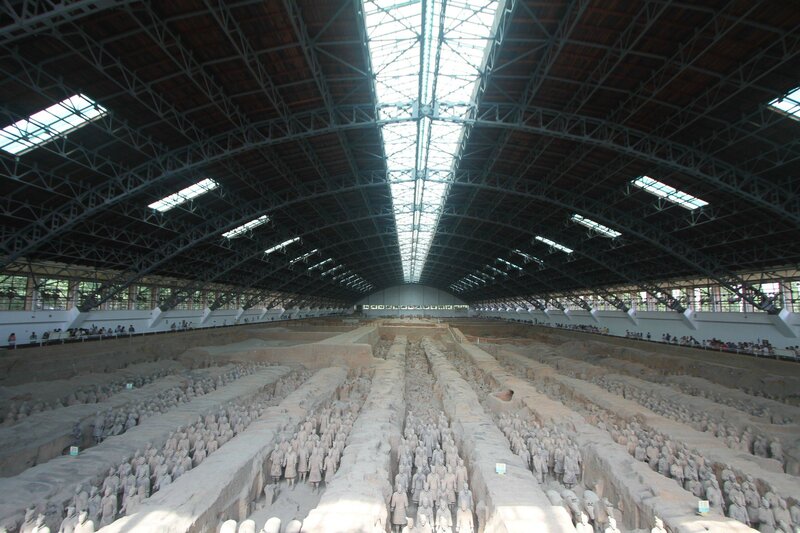 Terracotta Army excavation site