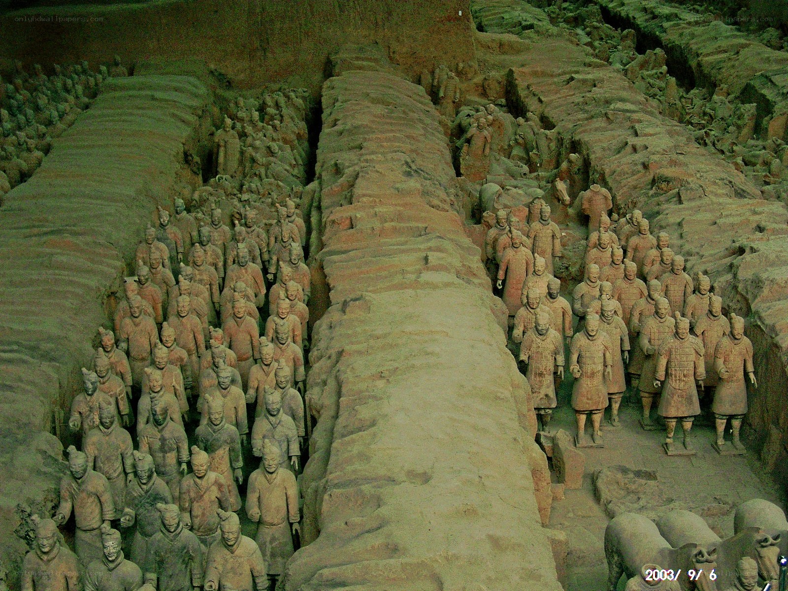 Terracotta Army excavation site