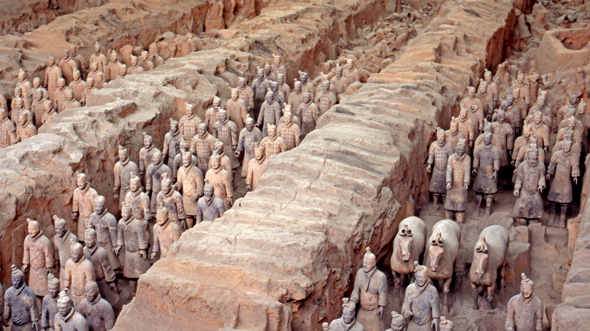 Terracotta Army excavation