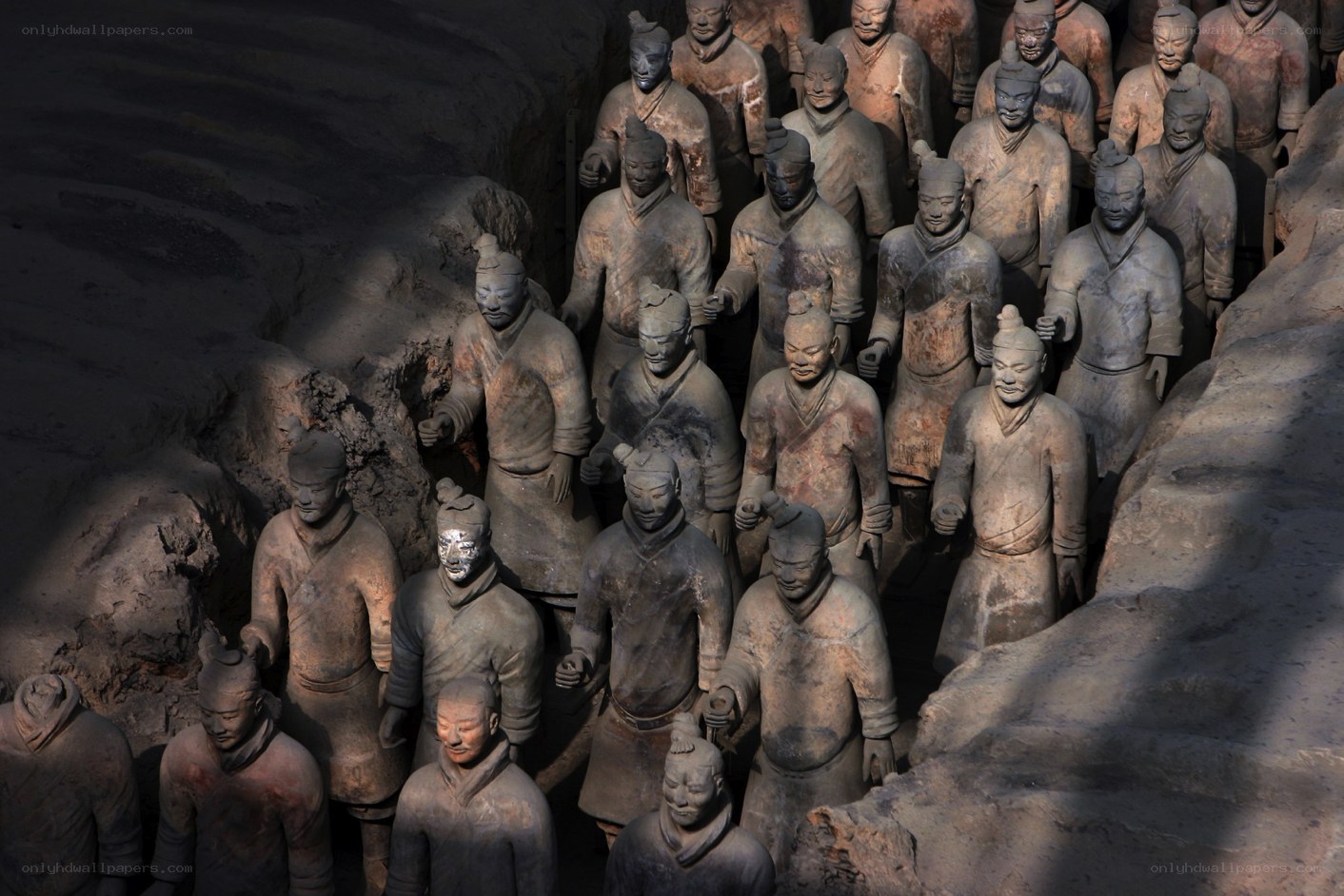 Terracotta Army soldiers