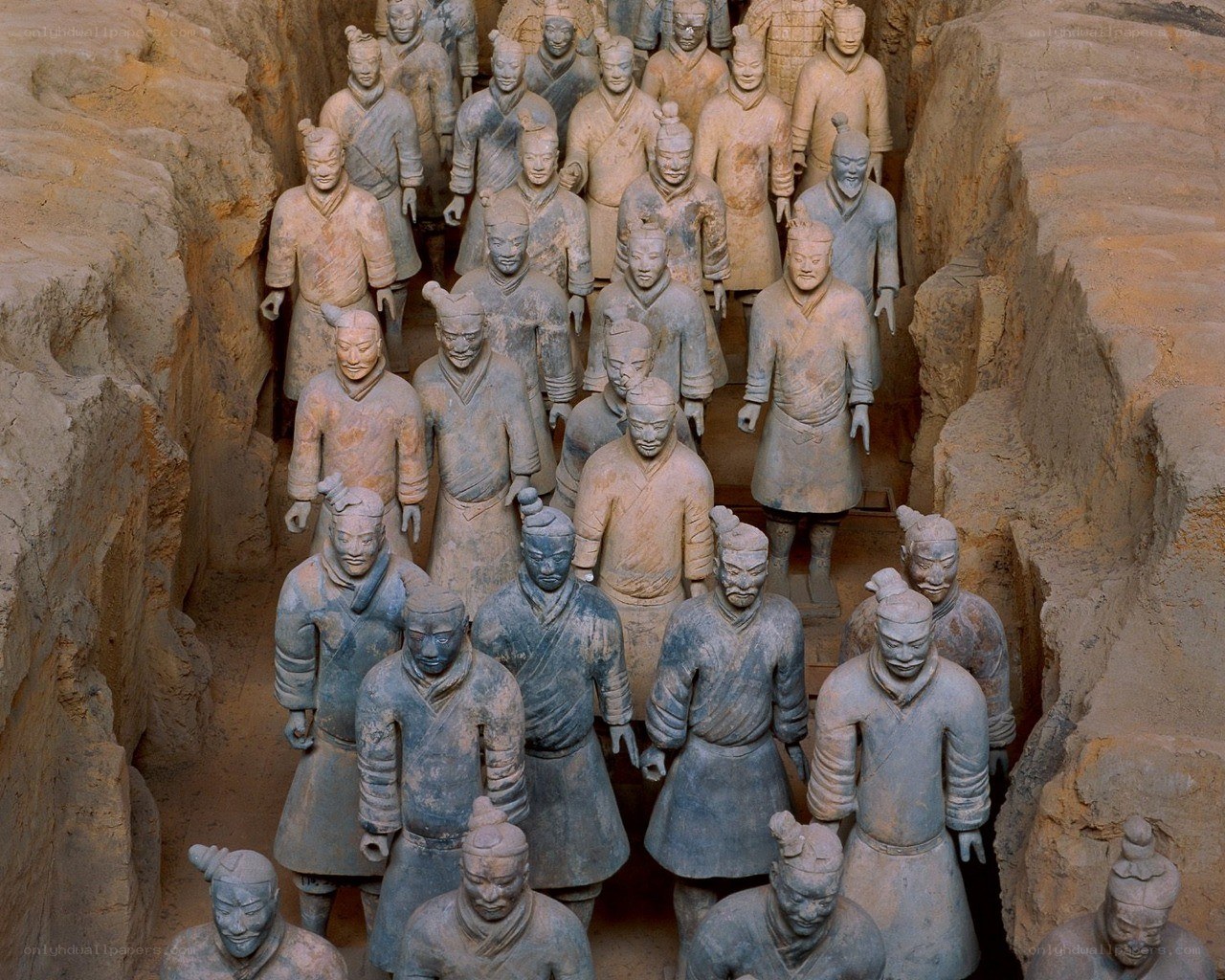Terracotta Army soldiers