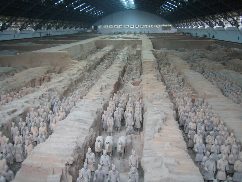 Terracotta Army Soldiers — Brown, Historical