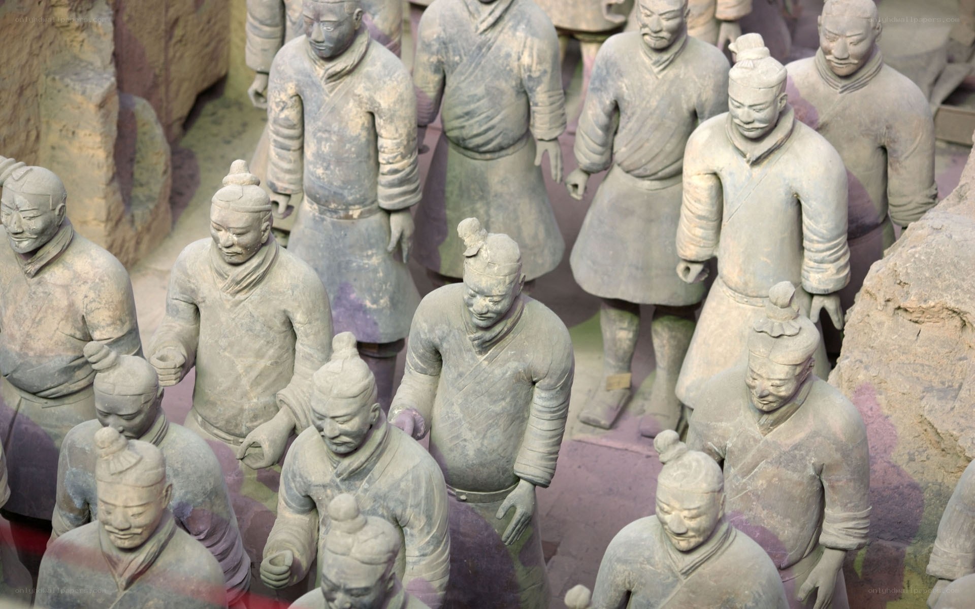 Terracotta Army soldiers