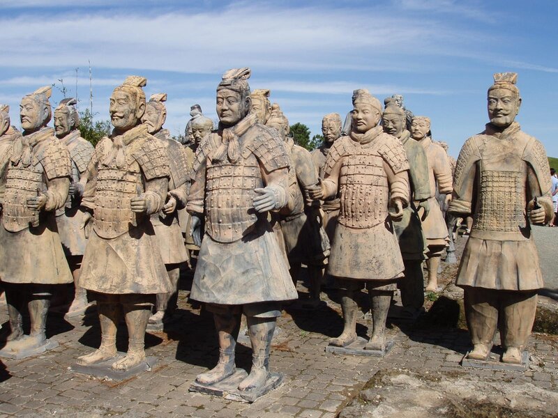 Terracotta Army statues