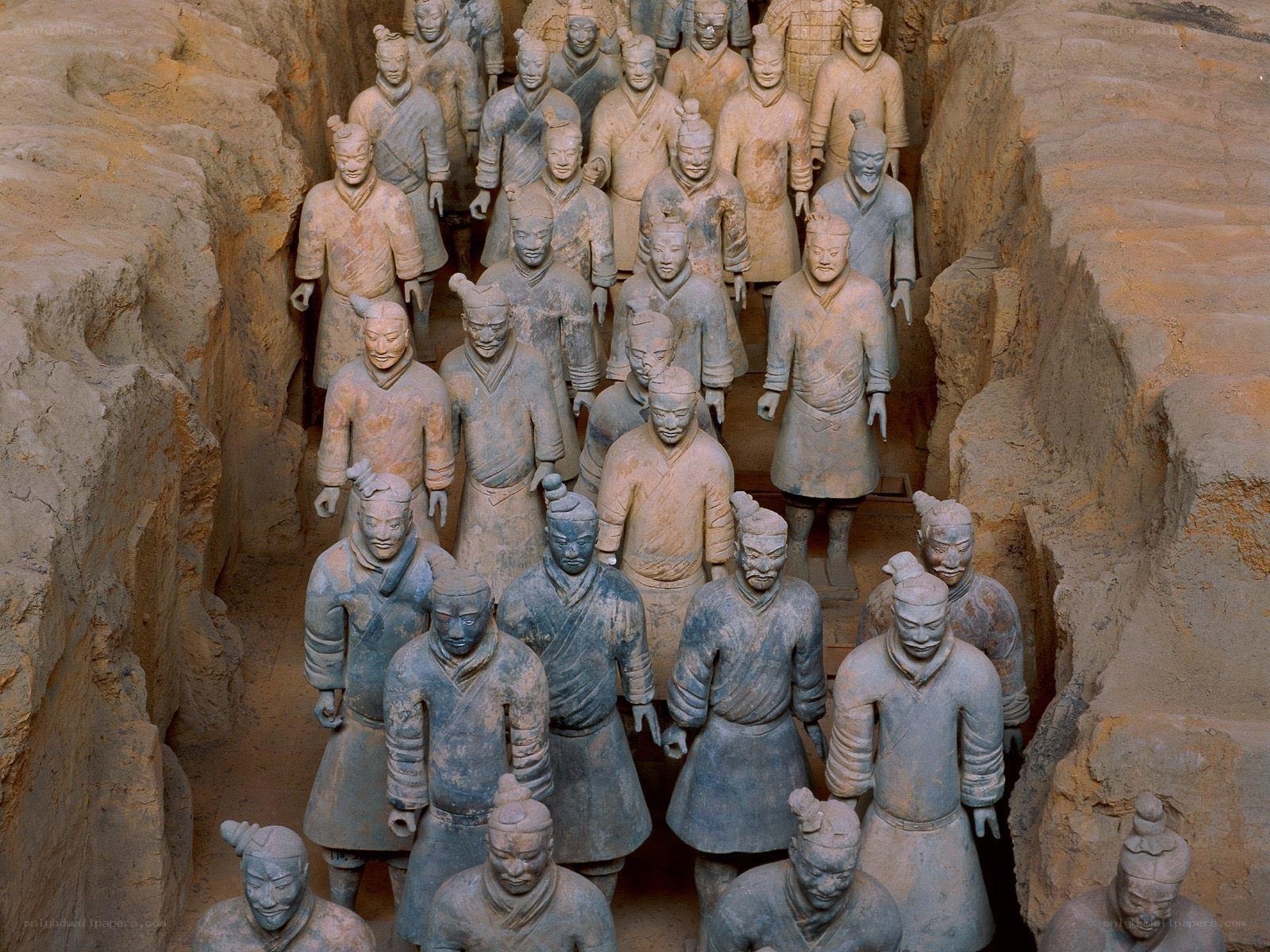 Terracotta Army warriors