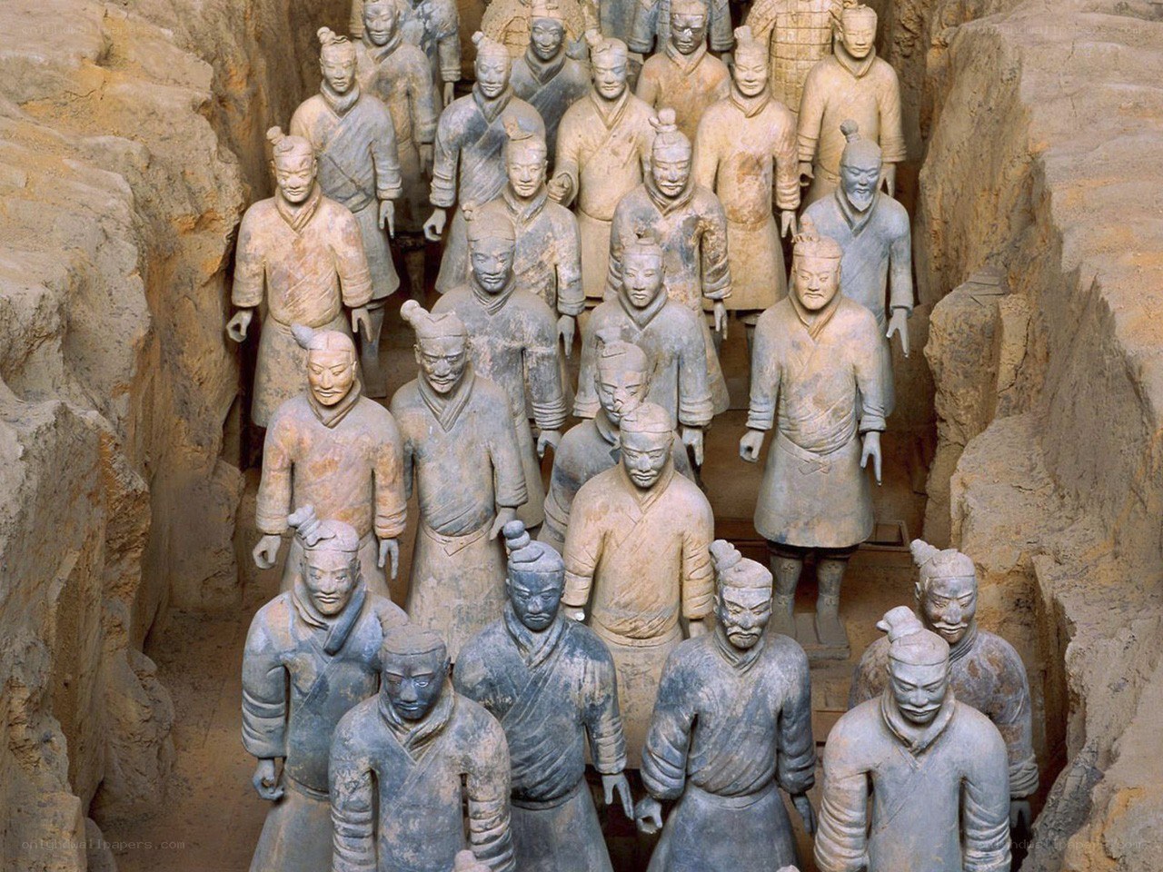 Terracotta Army warriors