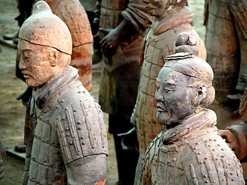 Terracotta Army warriors