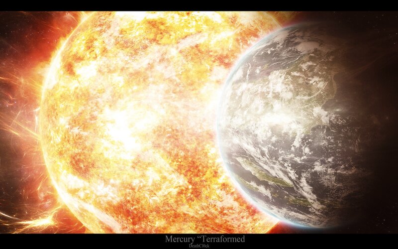 Terraformed Mercury
