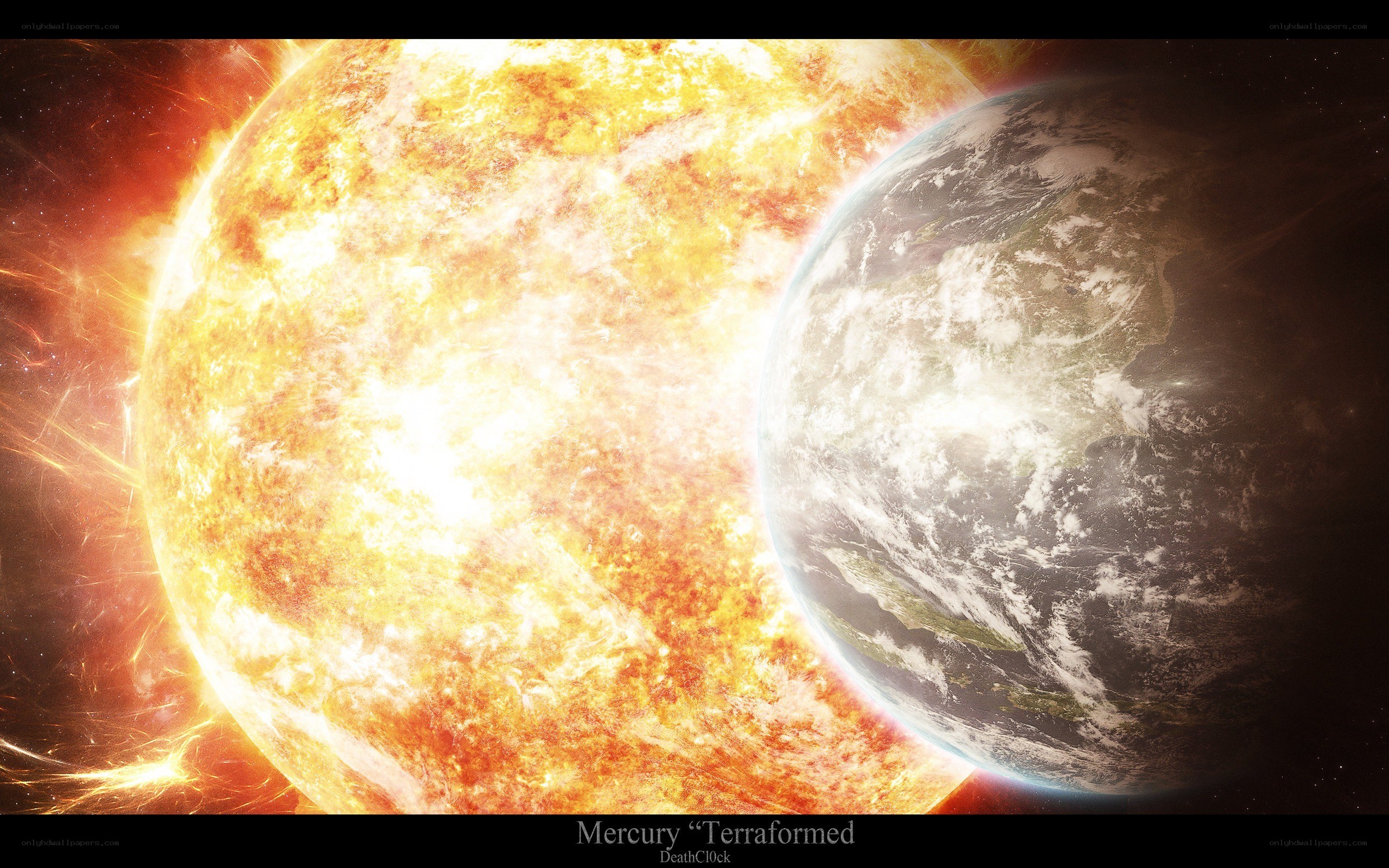 Terraformed Mercury