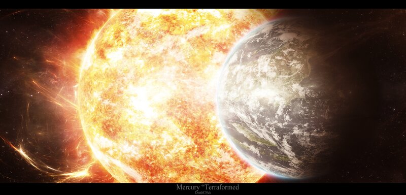 Terraformed Mercury