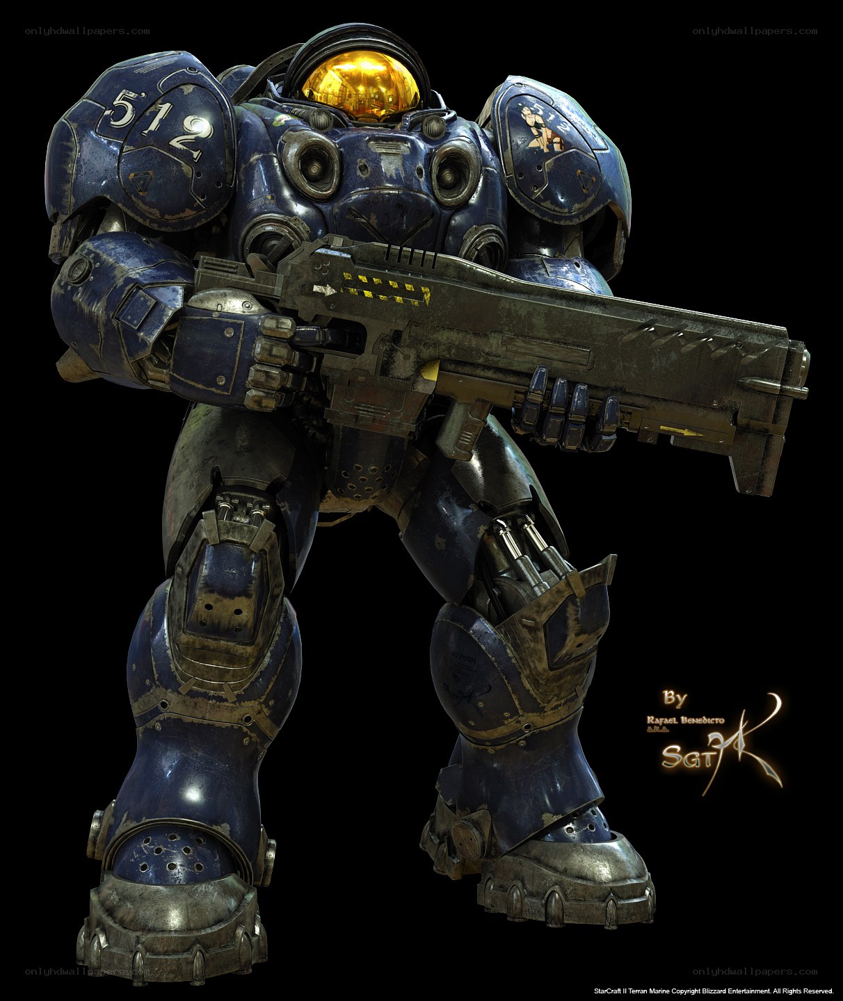 Terran Marine in Power Armor