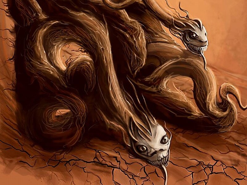terrifying tree monster