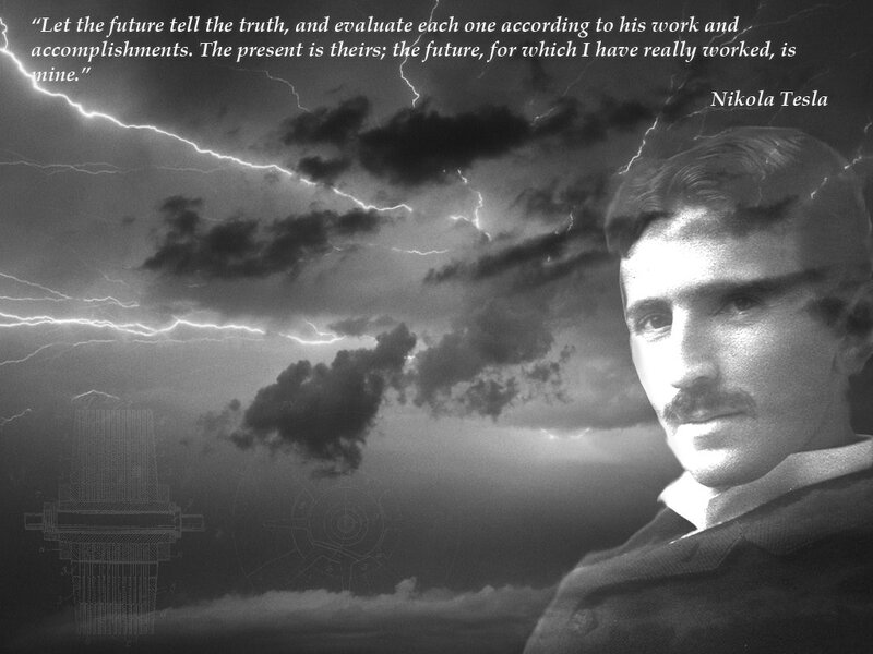 Tesla quote with lightning