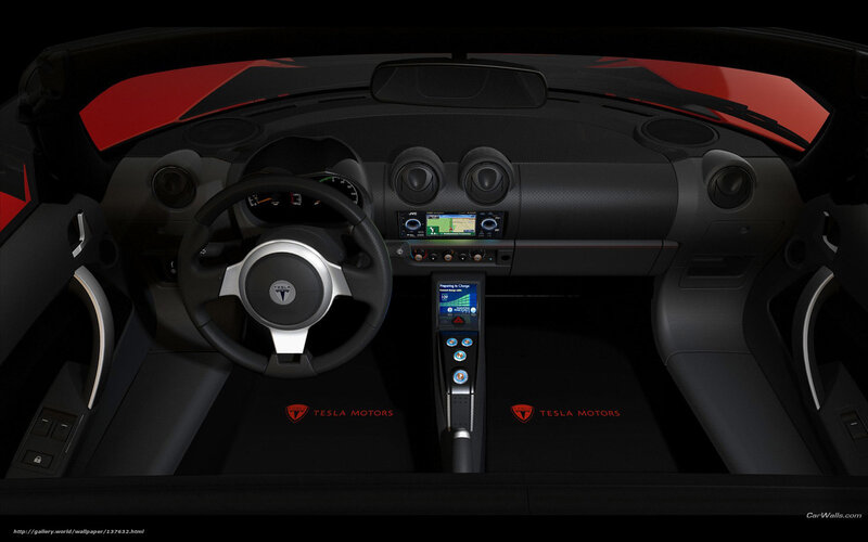 Tesla Roadster interior