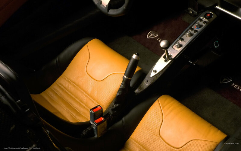 Tesla Roadster interior