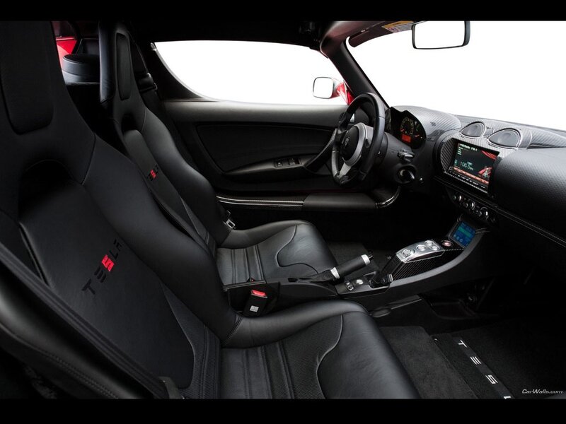 Tesla Roadster interior