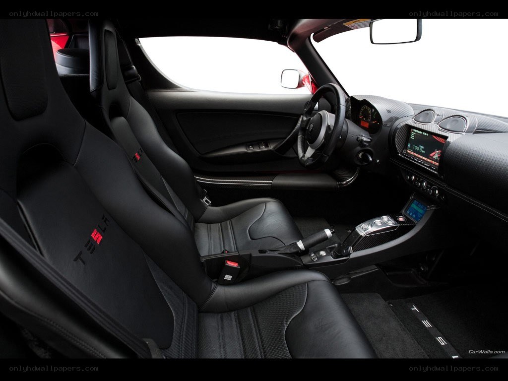 Tesla Roadster interior