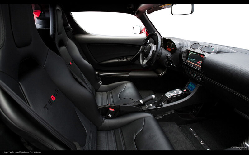 Tesla Roadster interior