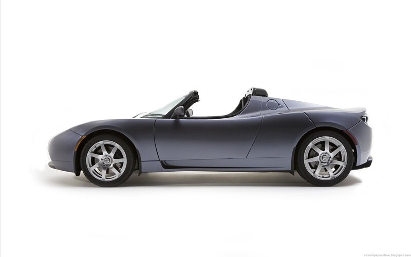 Tesla Roadster side profile