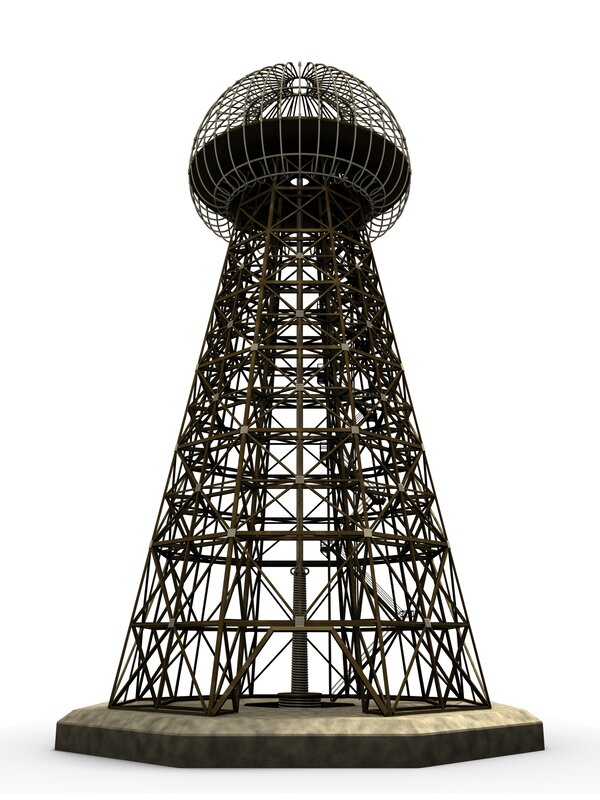Tesla Tower model