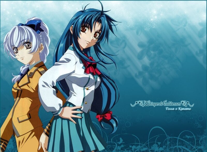 Tessa and Kaname from Whispered Goddesses