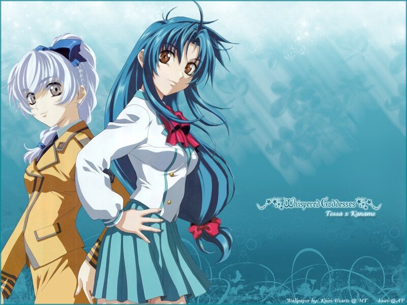 Tessa and Kaname from Whispered Goddesses