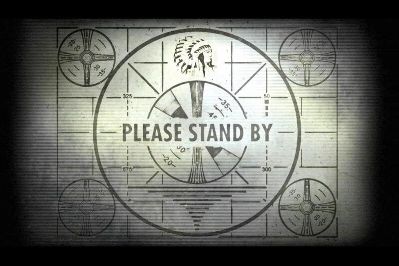 Test pattern with message