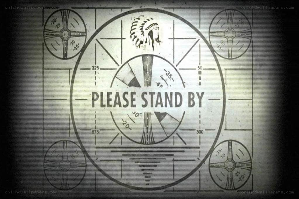 Test pattern with message