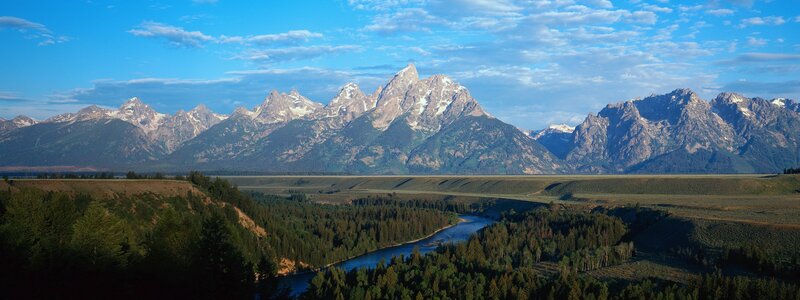 Teton Range and Snake River