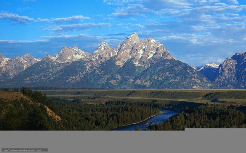 Teton Range and Snake River