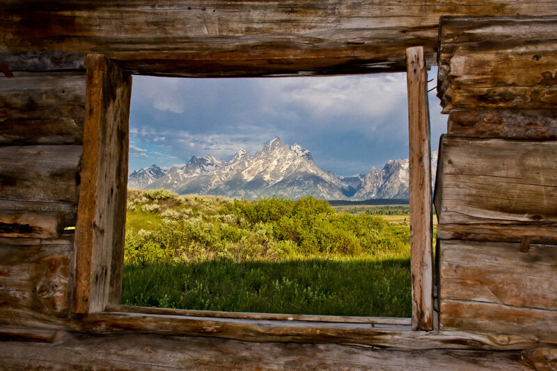 Tetons Mountains View