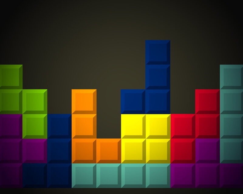Tetris block arrangement