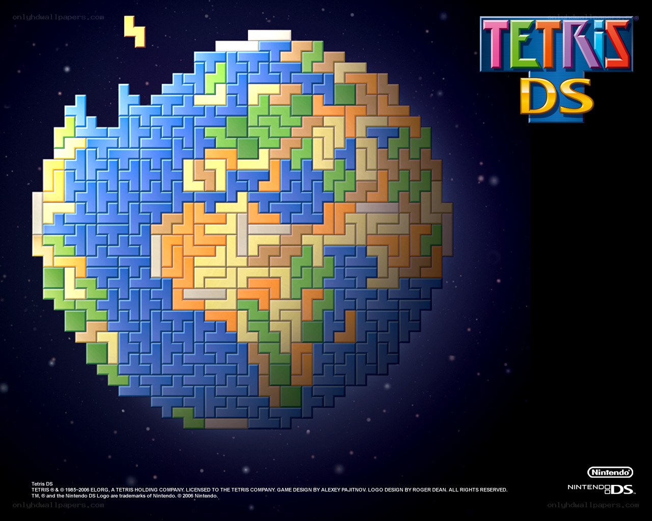 Tetris DS game art
