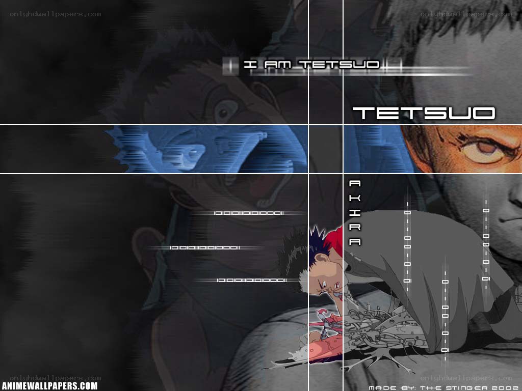 Tetsuo anime wallpaper collage