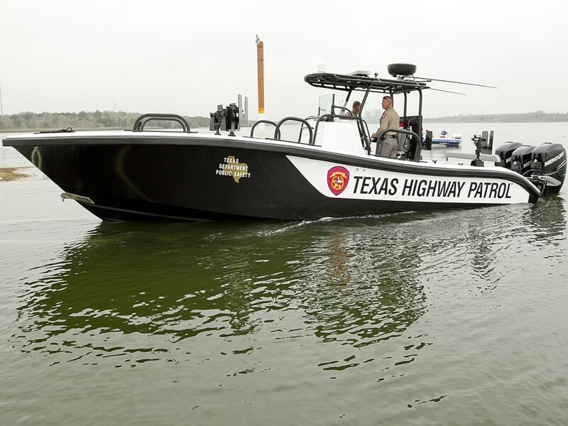 Texas Highway Patrol Boat