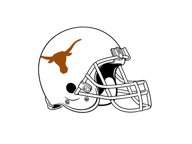 Texas Longhorns football helmet