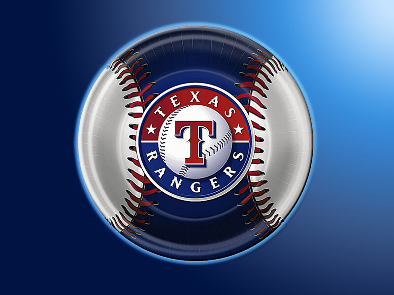Texas Rangers Logo — Blue