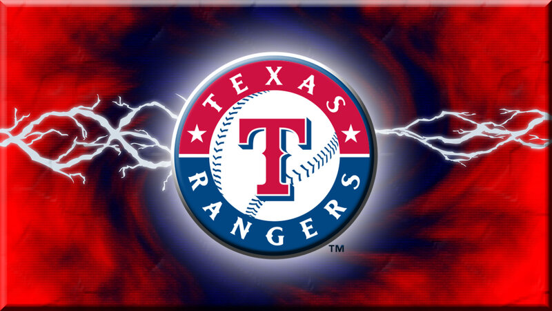 Texas Rangers Logo — Red, Dramatic