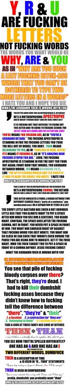 Text about grammar and punctuation