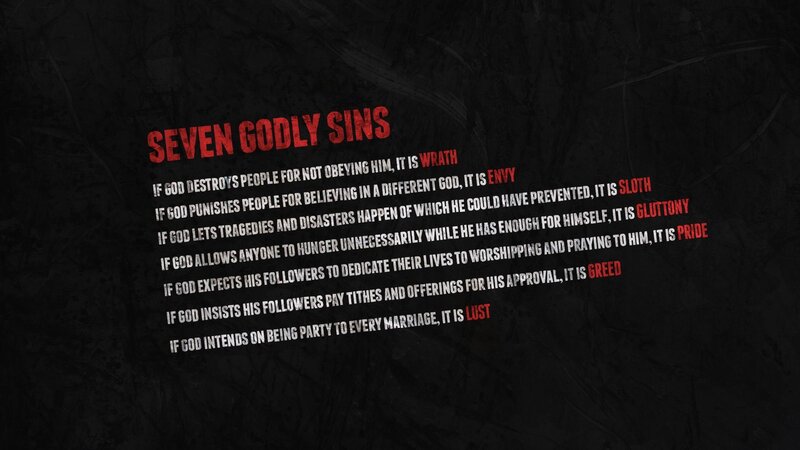 Text About Seven Deadly Sins