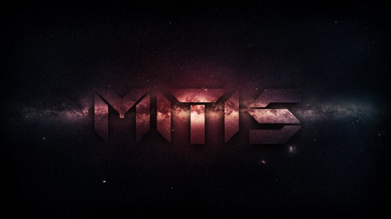Text Against Galaxy Background